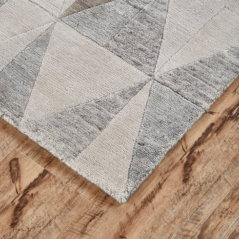 7228F Ivory/Multi St. Cloud Collection Mid-Century Modern Fine Rug