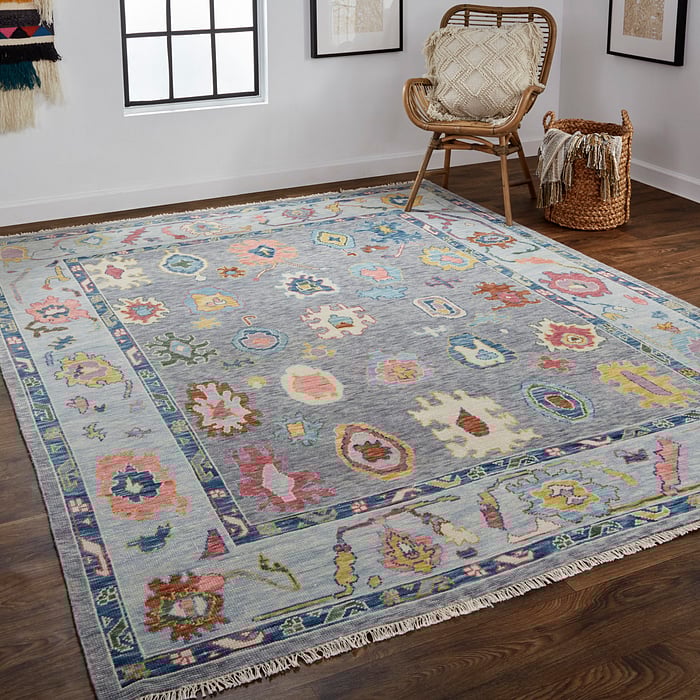 6792F Gray Karina Collection Persian Lifestyle Rug