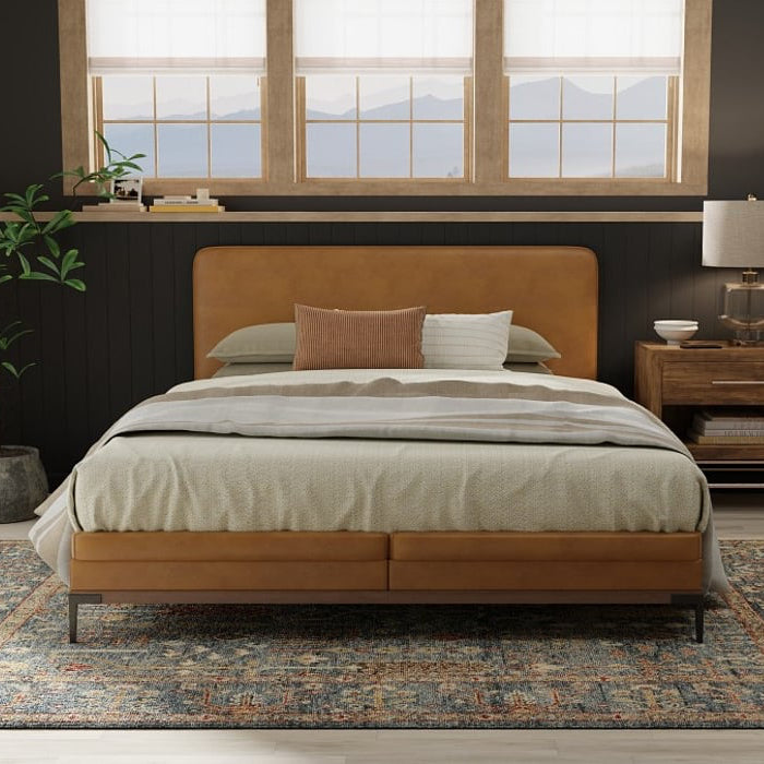 6499F Blue/Rust Carrington Collection Vintage Lifestyle Rug