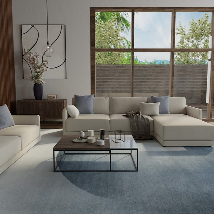 8991F Green/Beige Katya Collection Mid-Century Modern Lifestyle Rug