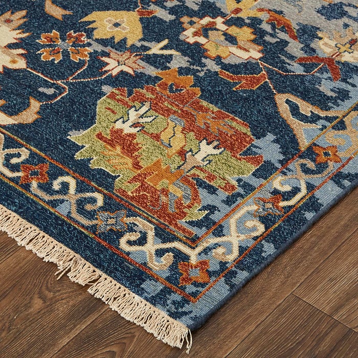 0587F Blue Leylan Vintage Lifestyle Rug