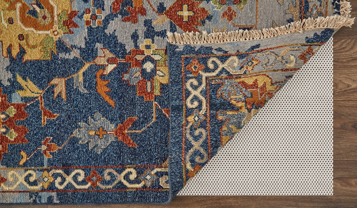 0587F Blue Leylan Vintage Lifestyle Rug
