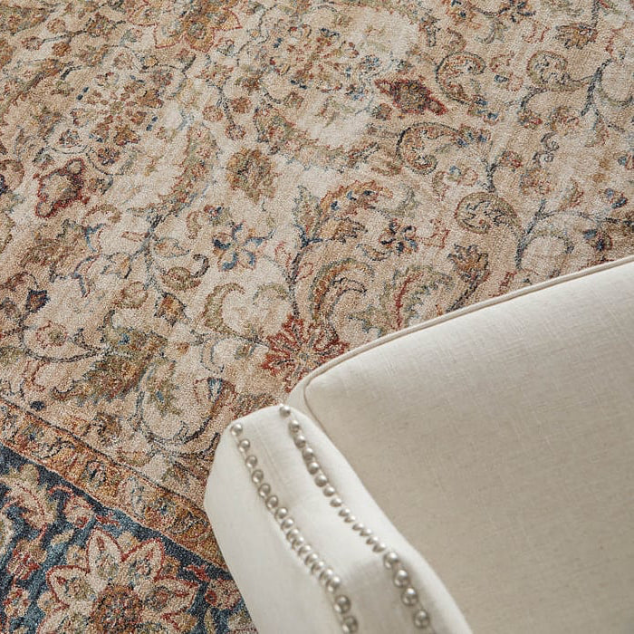 39SEF Ivory/Multi Pearson Collection Vintage Lifestyle Rug