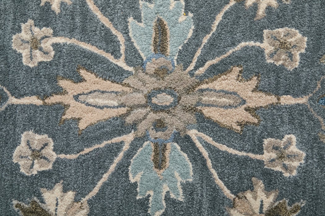8639F Blue Raylan Collection Vintage Lifestyle Rug