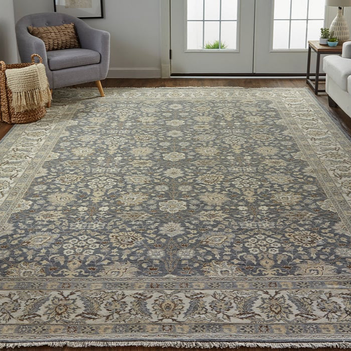 6800F Blue Zander Collection Persian Fine Rug