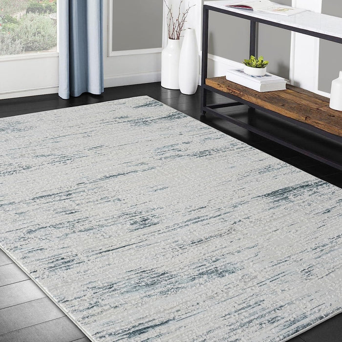 HR Premium Super Soft Polyester Abstract Rug #455