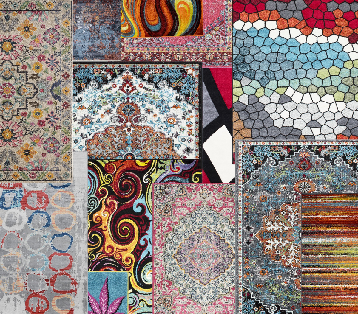 Multi Color Rugs — Lux Home Goods