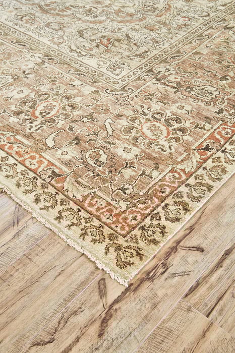 6131F Ivory/Rust Ouray Collection Persian Fine Rug