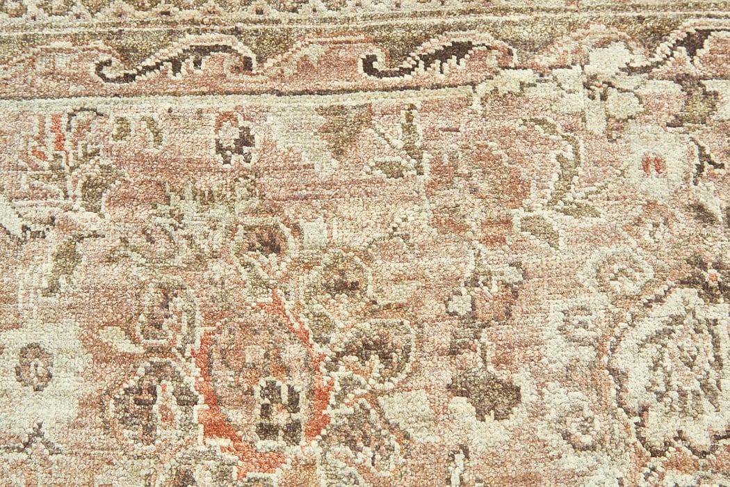 6131F Ivory/Rust Ouray Collection Persian Fine Rug