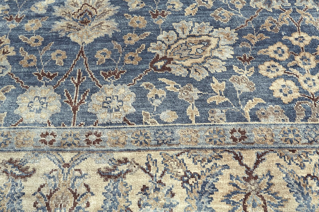 6133F Blue/Ivory Ouray Collection Persian Fine Rug