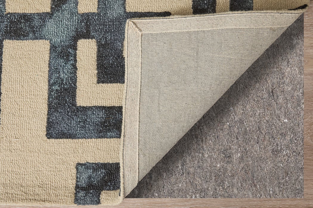 8568F Noir Lorrain Collection Mid-Century Modern Lifestyle Rug