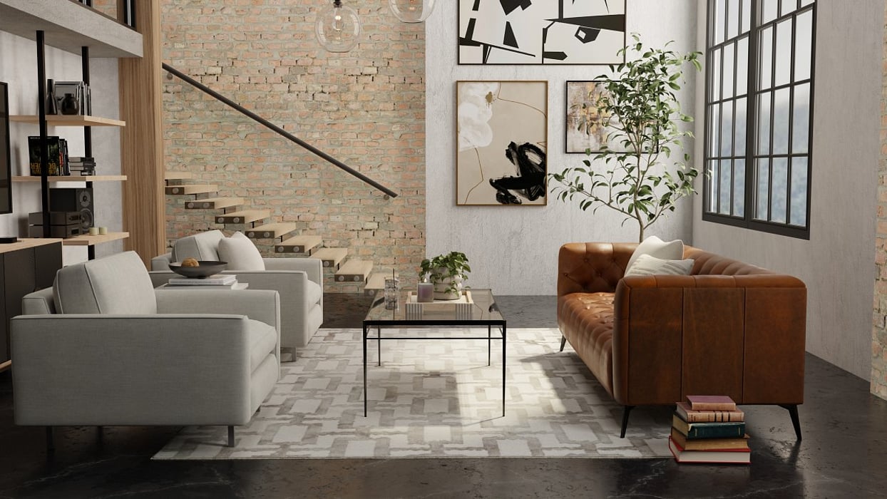 8919F Lorrain Collection Bohemian Lifestyle Rug