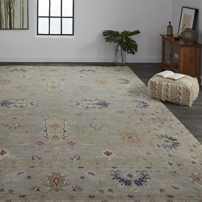 6559F Gray Bhatia Collection Persian Fine Rug