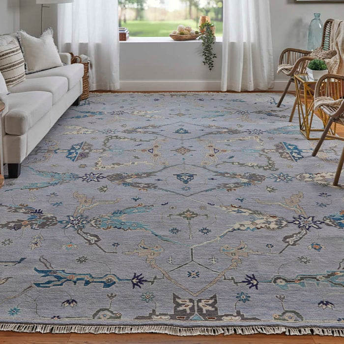 6561F Bhatia Collection Bohemian Fine Rug — Lux Home Goods