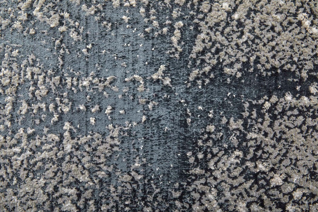 39LTF Ivory/Silver Micah Collection Mid-Century Modern Lifestyle Rug