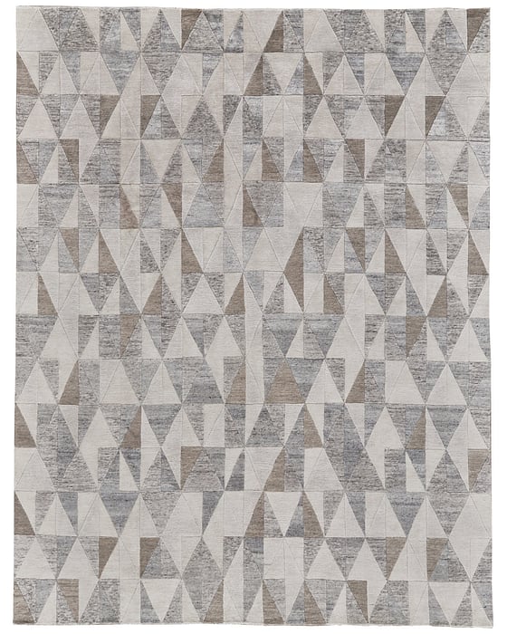 7228F Ivory/Multi St. Cloud Collection Mid-Century Modern Fine Rug