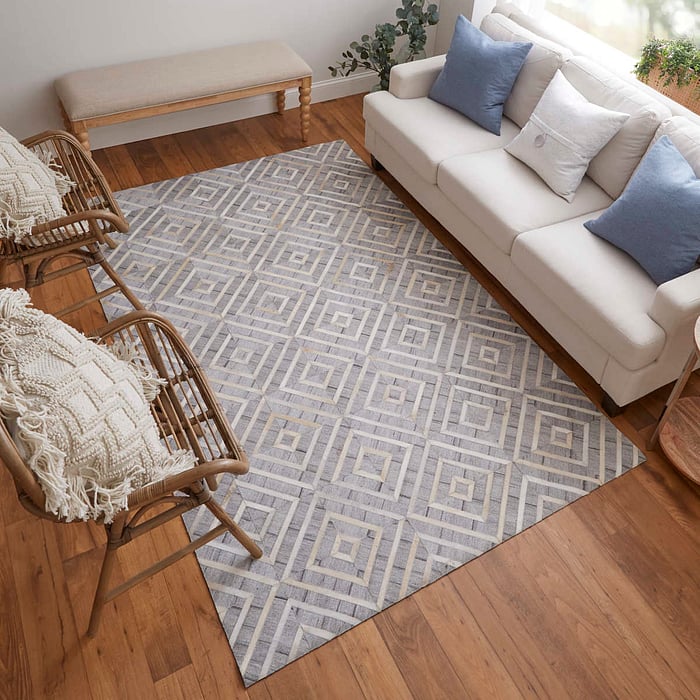 0754F Fannin Collection Mid-Century Modern Lifestyle Rug
