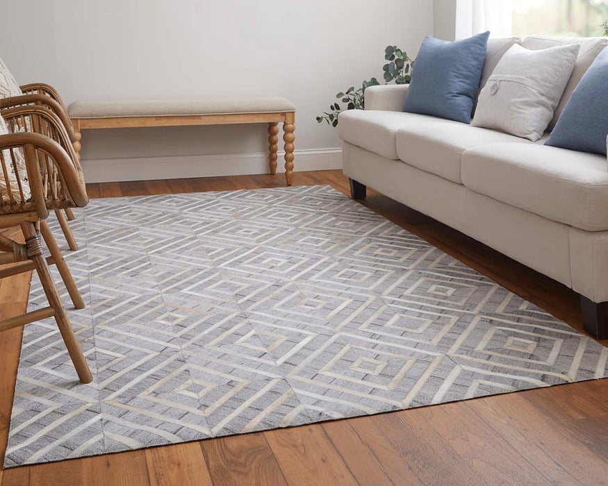 0754F Fannin Collection Mid-Century Modern Lifestyle Rug