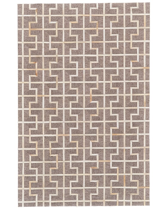0756F Fannin Collection Mid-Century Modern Lifestyle Rug
