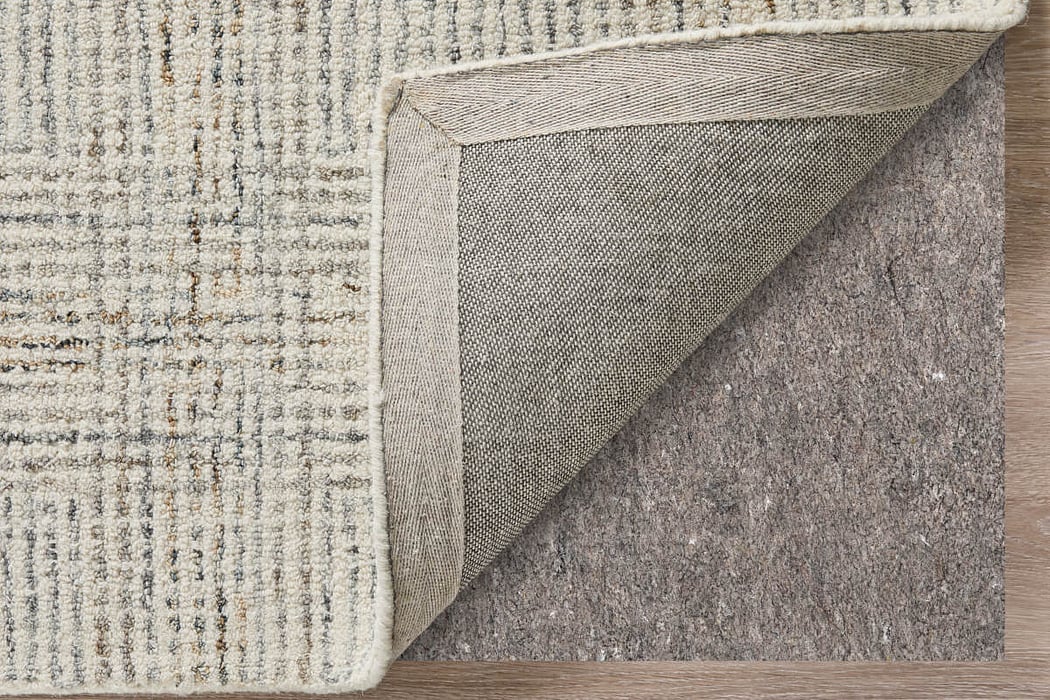 8668F Gray Belfort Collection Geometric Lifestyle Rug