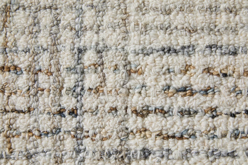 8668F Gray Belfort Collection Geometric Lifestyle Rug