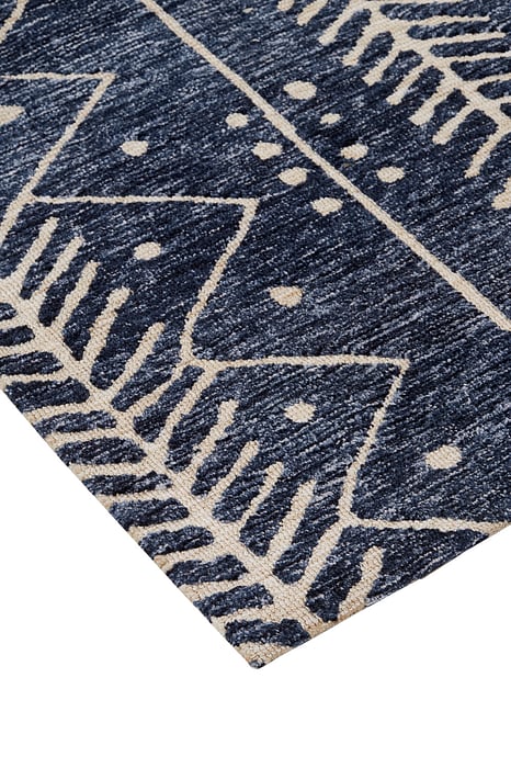 8318F Denim Colton Collection Moroccan Lifestyle Rug
