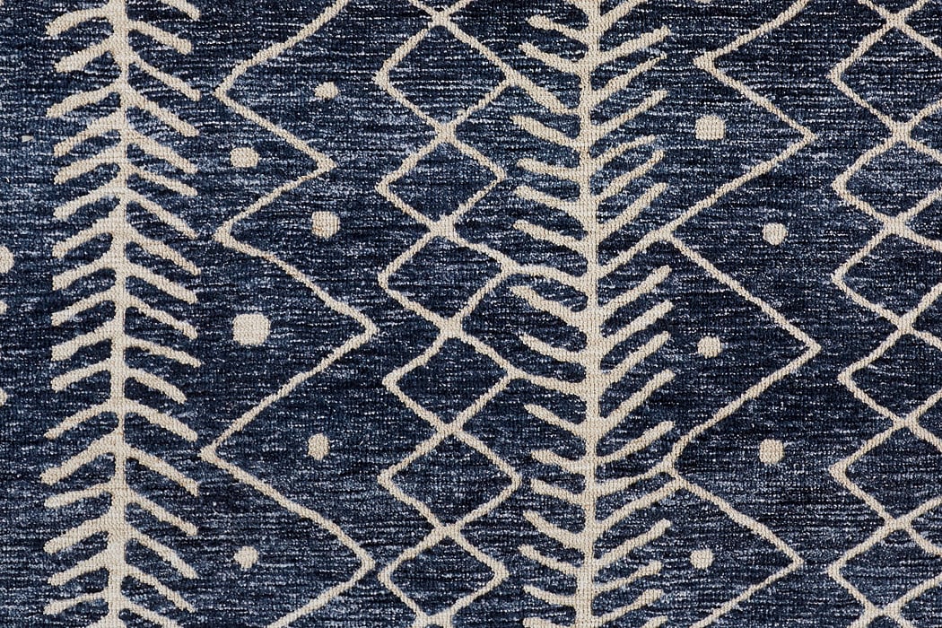 8318F Denim Colton Collection Moroccan Lifestyle Rug