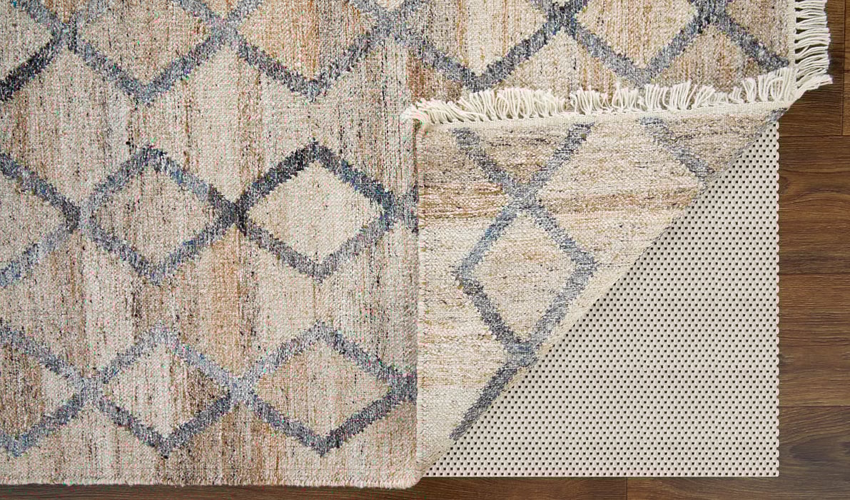 0771F Charcoal/Tan Beckett Collection Moroccan Lifestyle Rug