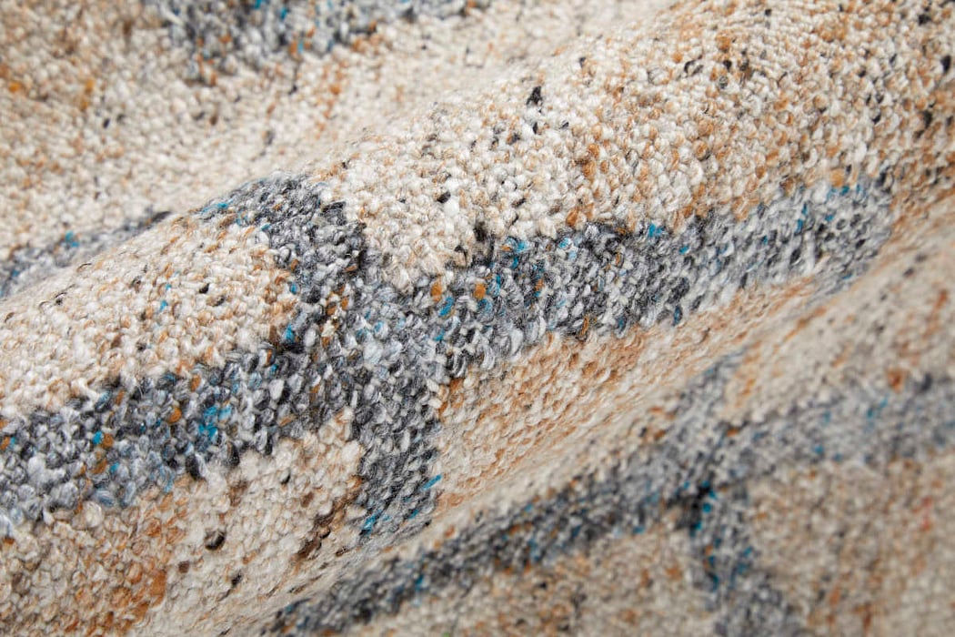 0771F Charcoal/Tan Beckett Collection Moroccan Lifestyle Rug