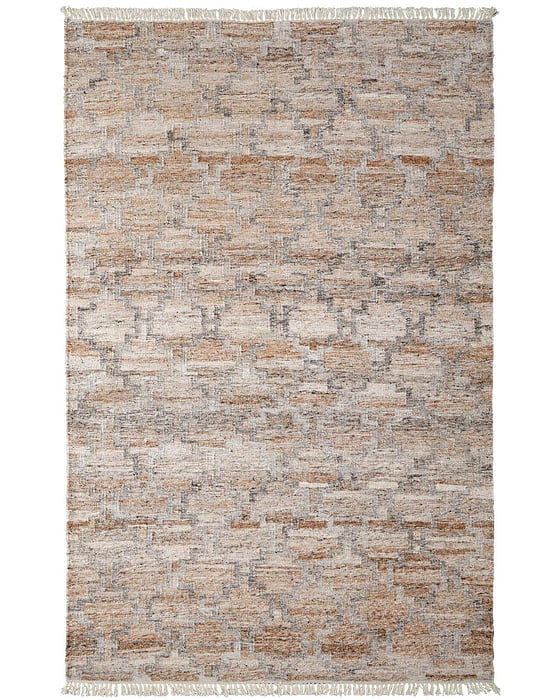 0787F Beige/Gray Beckett Collection Moroccan Lifestyle Rug