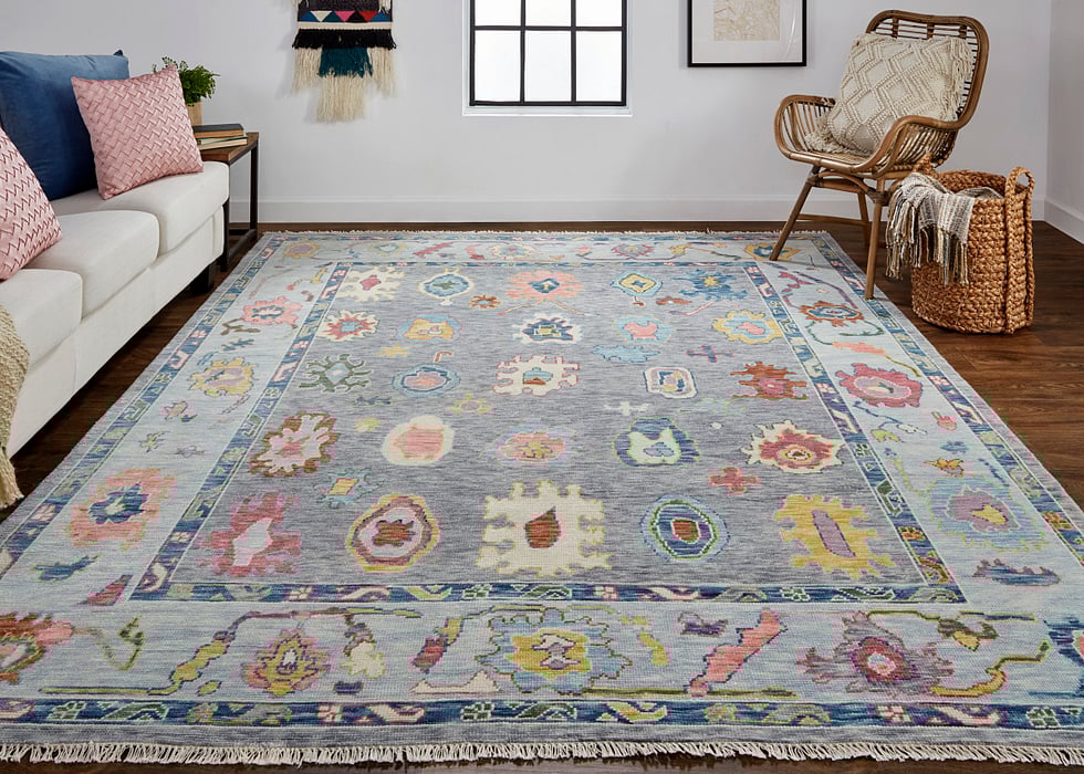 6792F Gray Karina Collection Persian Lifestyle Rug