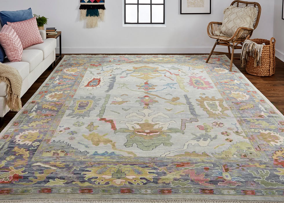 6794F Blue/Multi Karina Collection Persian Lifestyle Rug