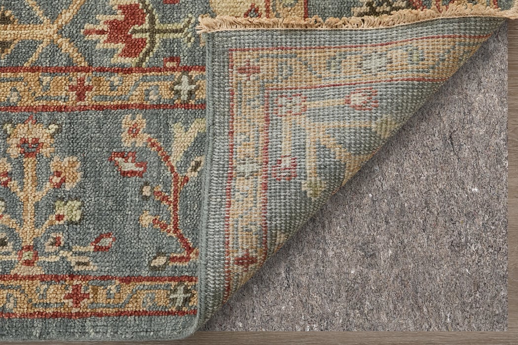 6499F Blue/Rust Carrington Collection Vintage Lifestyle Rug