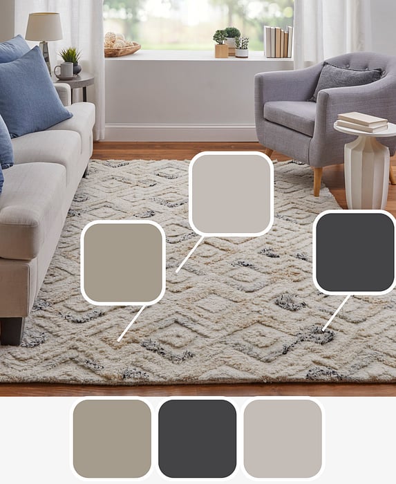 8004F Anica Collection Bohemian Lifestyle Rug