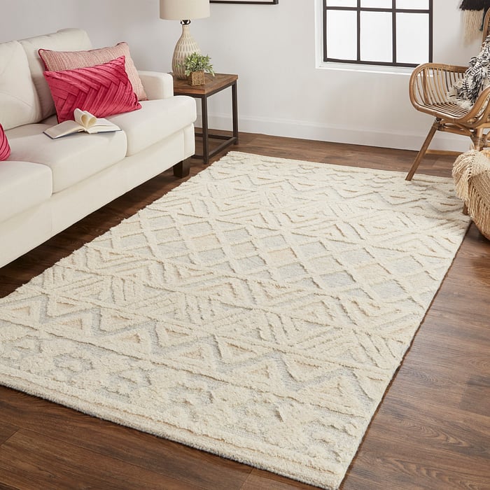 8005F Blue Anica Collection Moroccan Lifestyle Rug