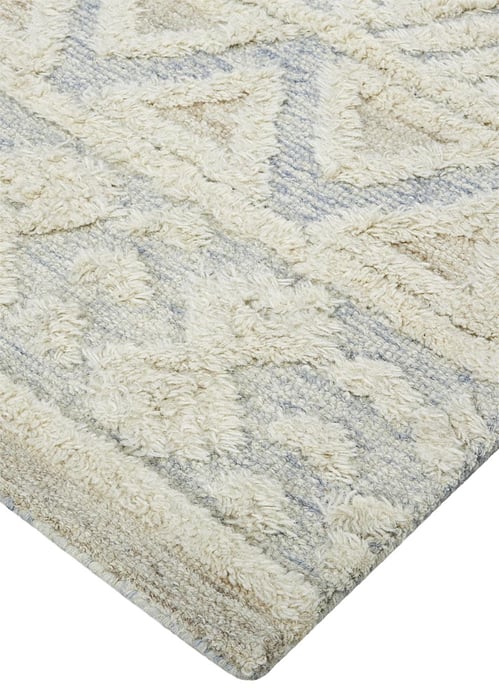 8005F Blue Anica Collection Moroccan Lifestyle Rug