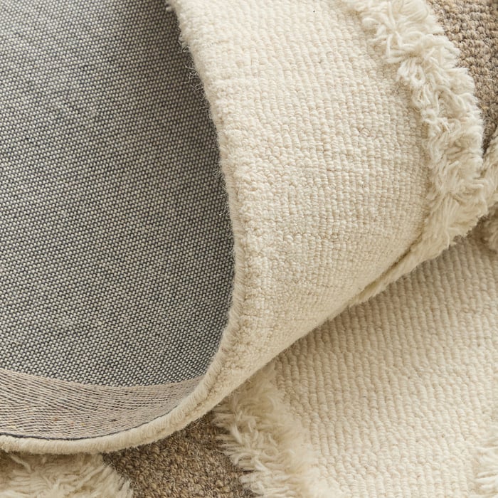 8008F Ivory/Brown Anica Collection Moroccan Lifestyle Rug