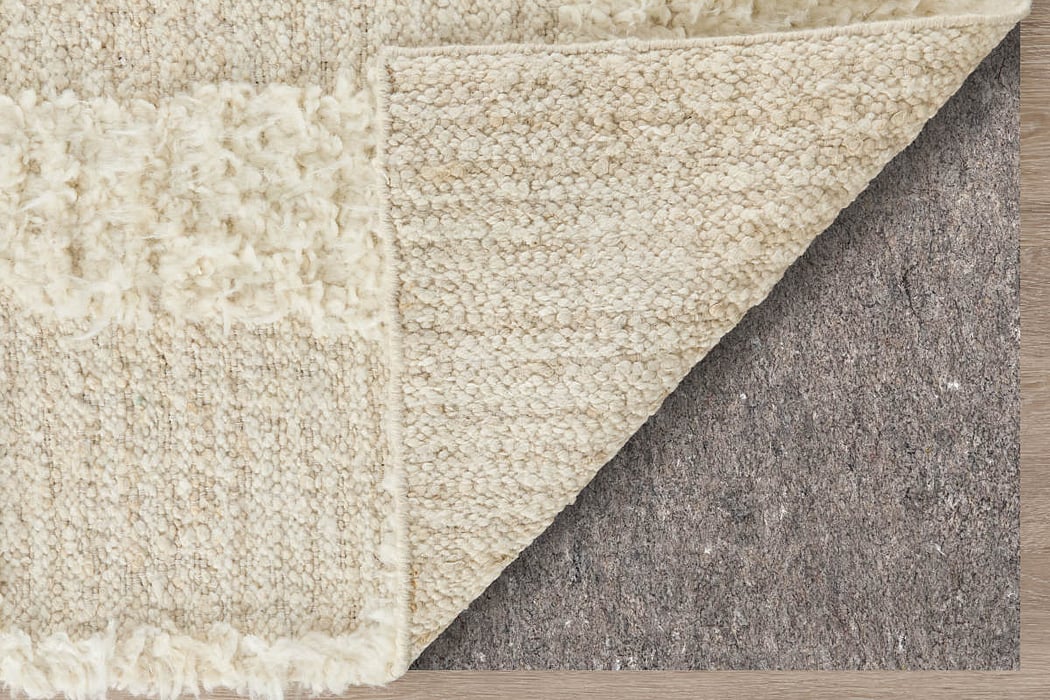 8907F Ivory/Beige Ashby Collection Mid-Century Modern Lifestyle Rug