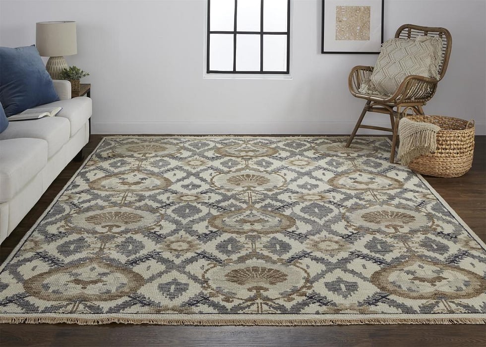 6712F Beall Collection Bohemian Lifestyle Rug