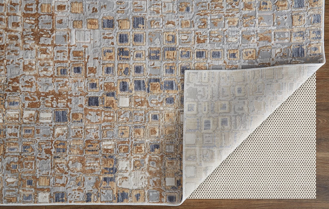 39G0F Beige/Gray Laina Collection Mid-Century Modern Lifestyle Rug