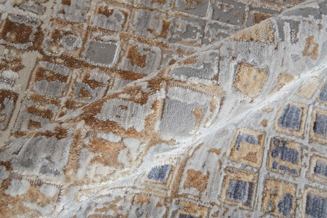 39G0F Beige/Gray Laina Collection Mid-Century Modern Lifestyle Rug