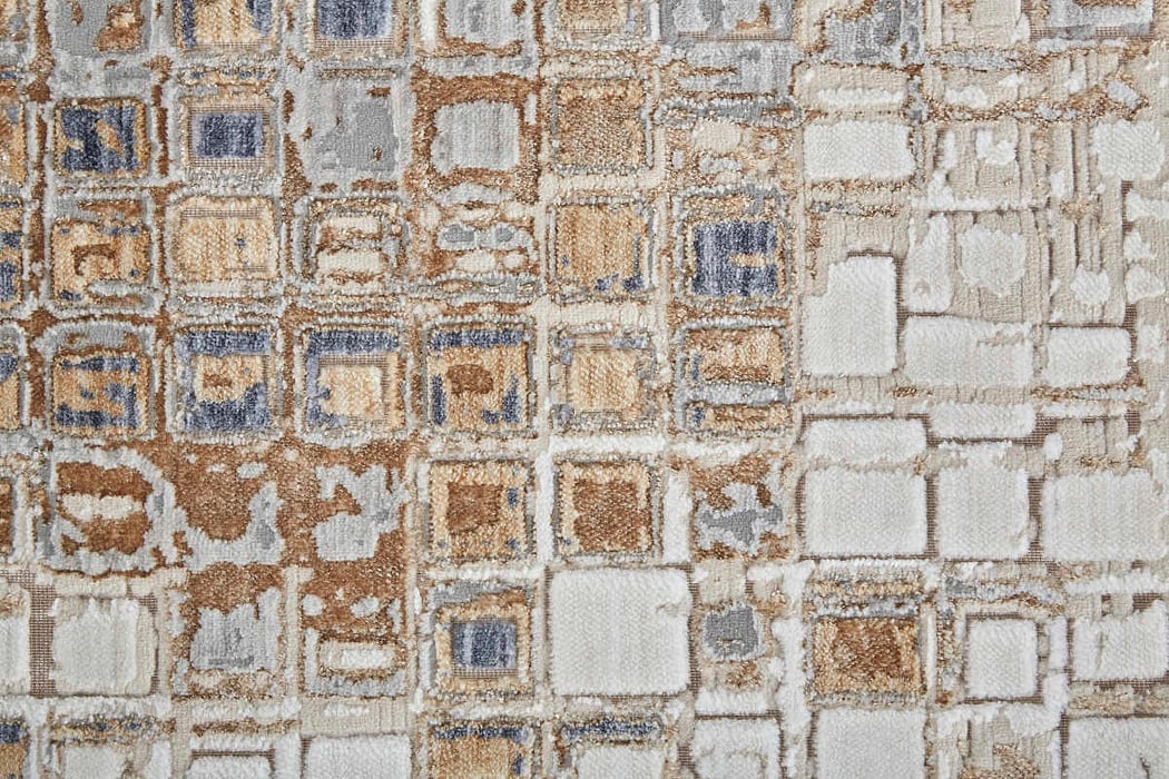 39G0F Beige/Gray Laina Collection Mid-Century Modern Lifestyle Rug
