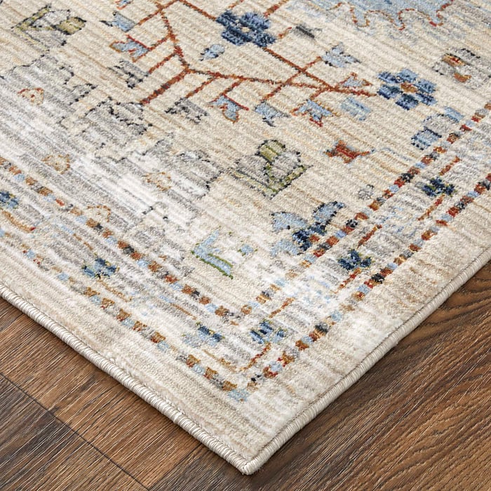 39P5F Beige/Multi Melrose Collection Persian Lifestyle Rug