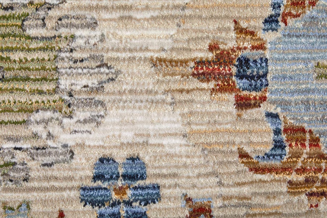 39P5F Beige/Multi Melrose Collection Persian Lifestyle Rug