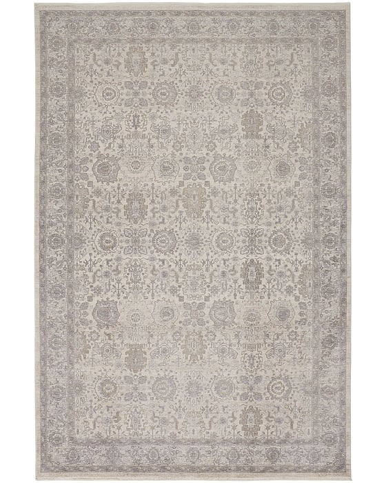 3776F Beige/Gray Marquette Collection Vintage Lifestyle Rug
