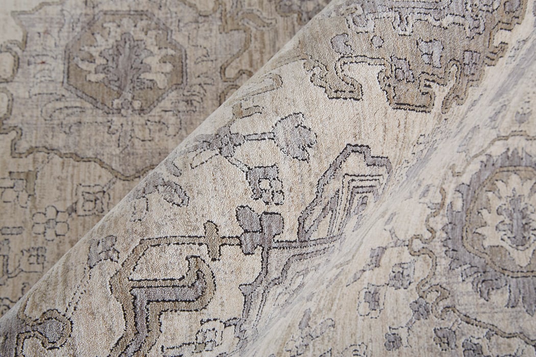 3776F Beige/Gray Marquette Collection Vintage Lifestyle Rug
