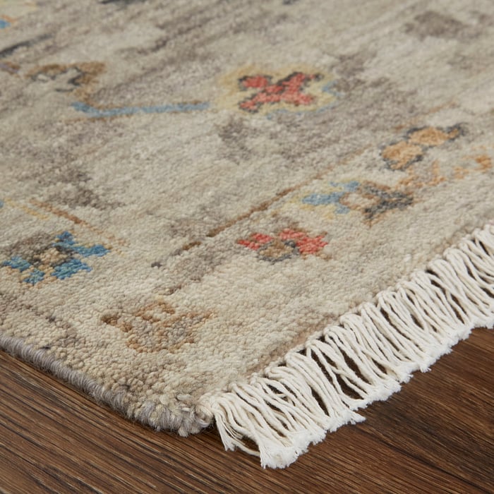 6894F Charcoal/Multi Noris Collection Persian Fine Rug