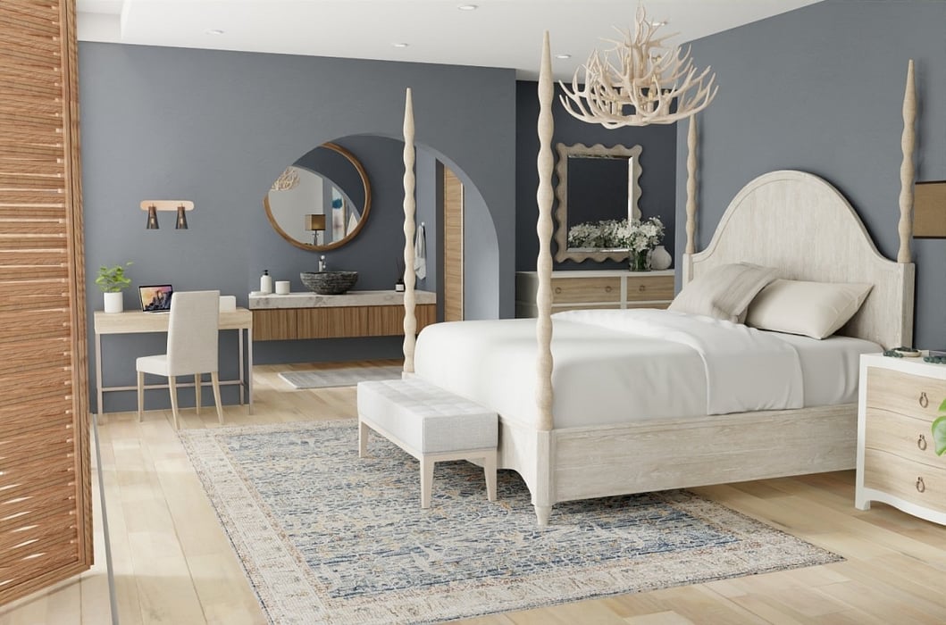 39M4F Pasha Collection Bohemian Lifestyle Rug