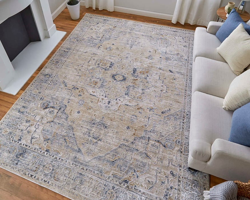 39M5F Pasha Collection Bohemian Lifestyle Rug