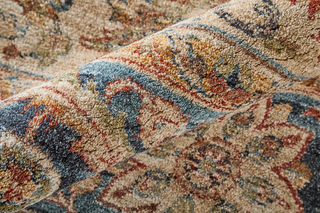39SEF Ivory/Multi Pearson Collection Vintage Lifestyle Rug